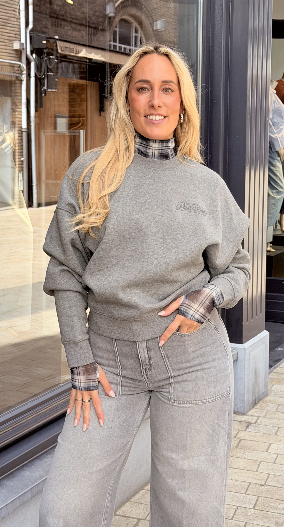 Morrison relaxed logo sweater