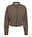 Dessert Check Smock Shirt