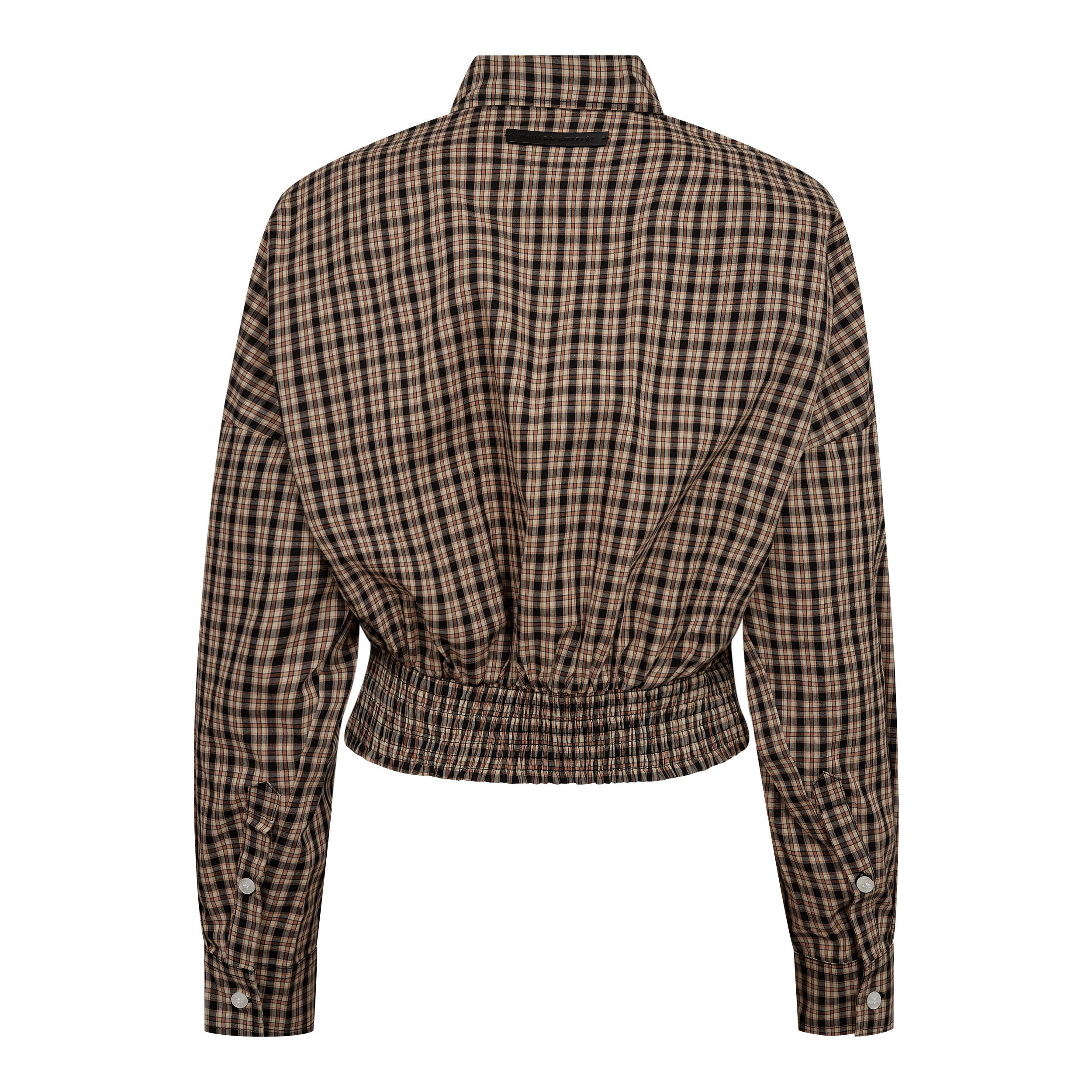 Dessert Check Smock Shirt