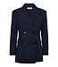 Navy Pin Waist Fit Blazer