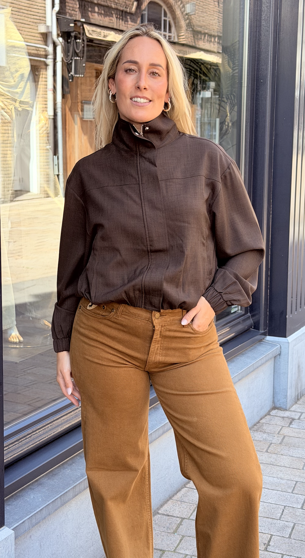 Felicity Zip Blouse