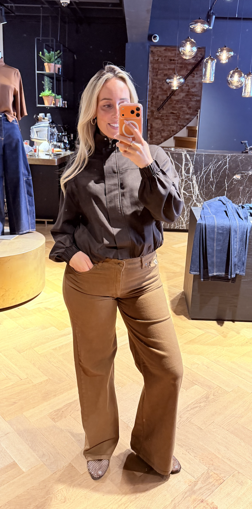 Felicity Zip Blouse