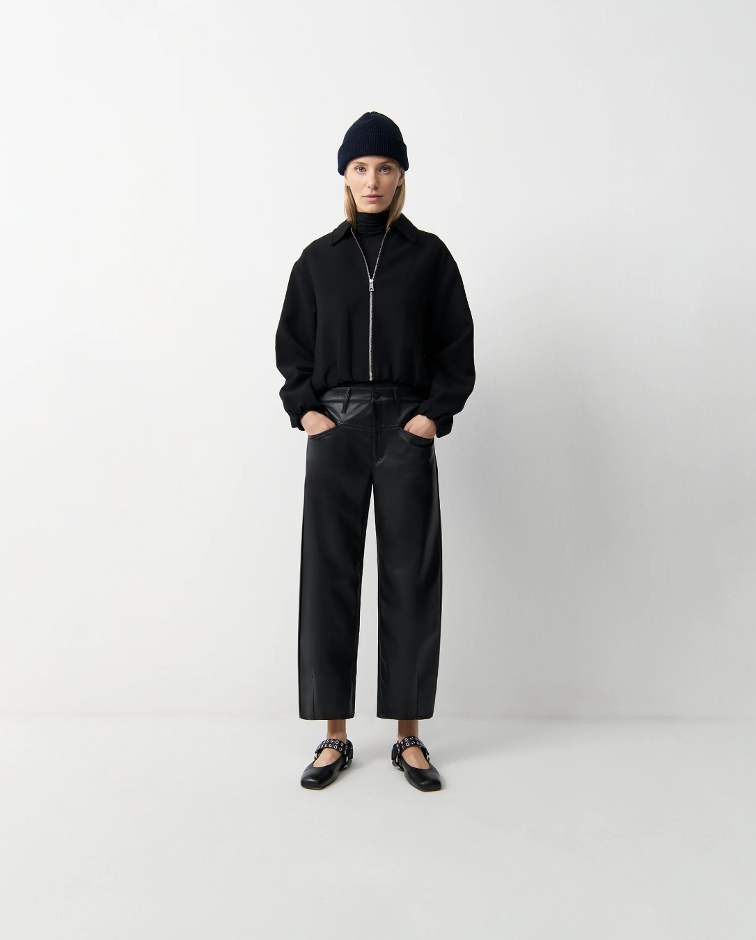 Cambio Elin eco leather pants