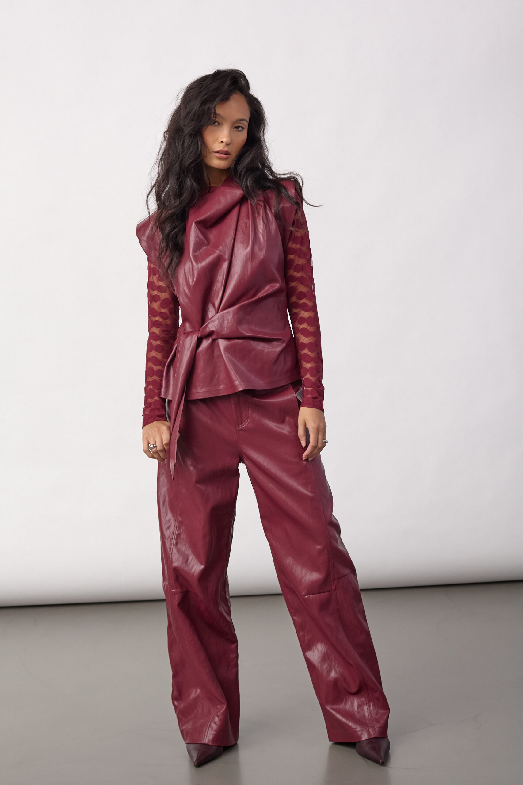 Gitt Pleat Top