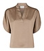 Anelle Heavy Sateen Blouse