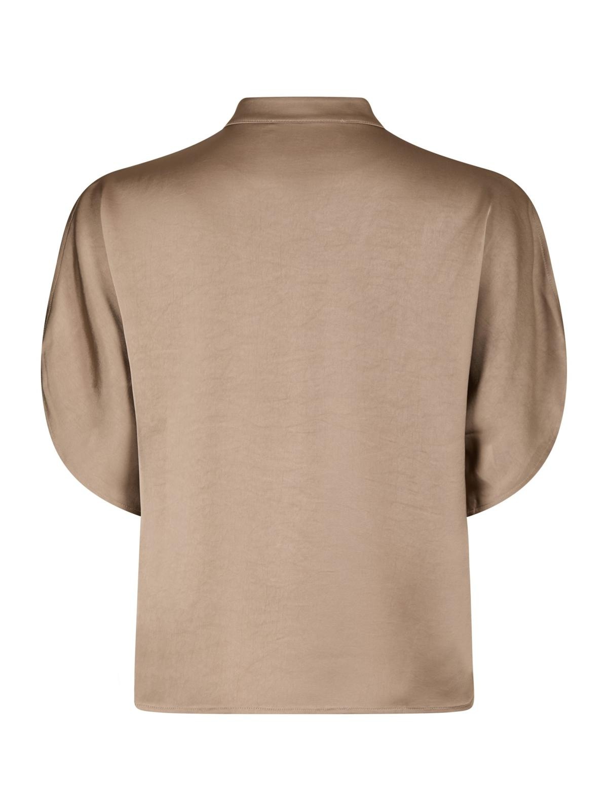 Anelle Heavy Sateen Blouse