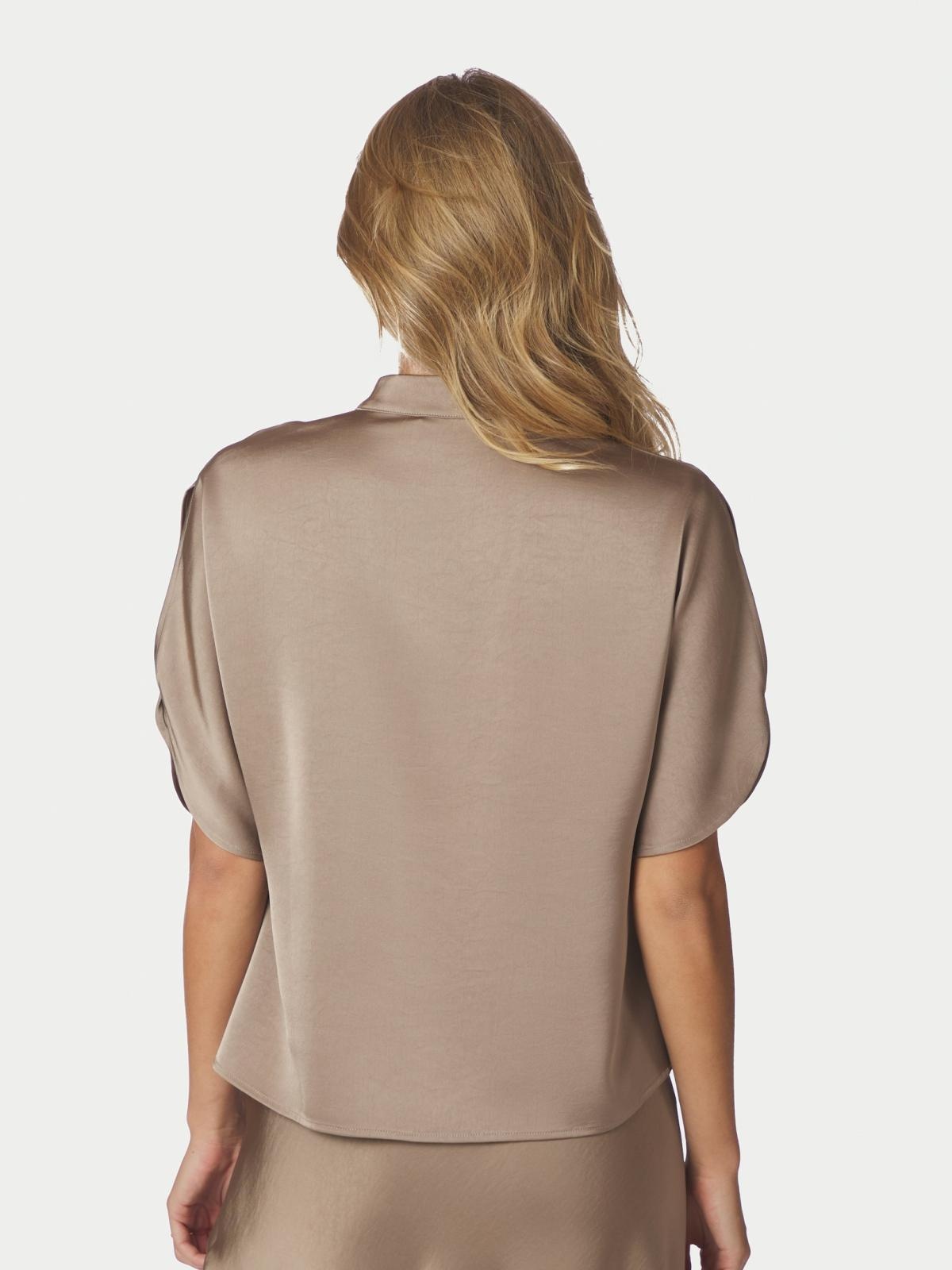 Anelle Heavy Sateen Blouse
