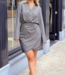 Lyvia Pin Wrap Dress