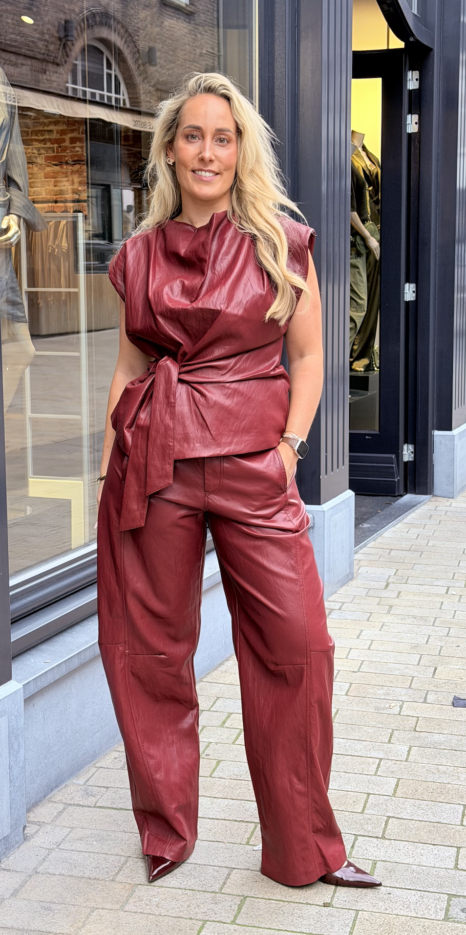 Gitt Pleat Top