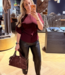 Elin eco leather pants