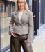 Valia Herringbone S Blazer