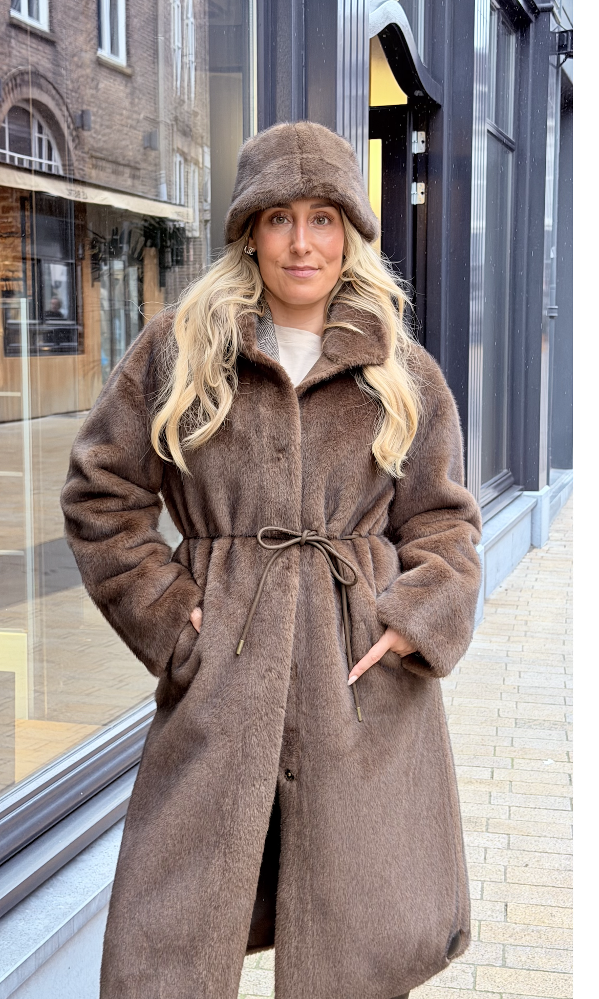 Freja  Faux Mink jacket