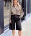 Rima Solid Shorts Black