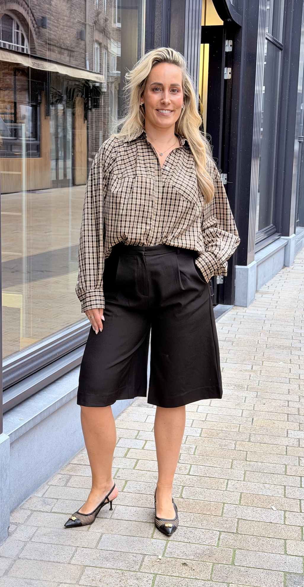 Sophie Dessert Check Shirt