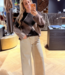 Inga Check Fluff Knit Pull