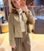 Elaine Goat Suede jacket