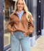 Noelle Goat Suede jacket