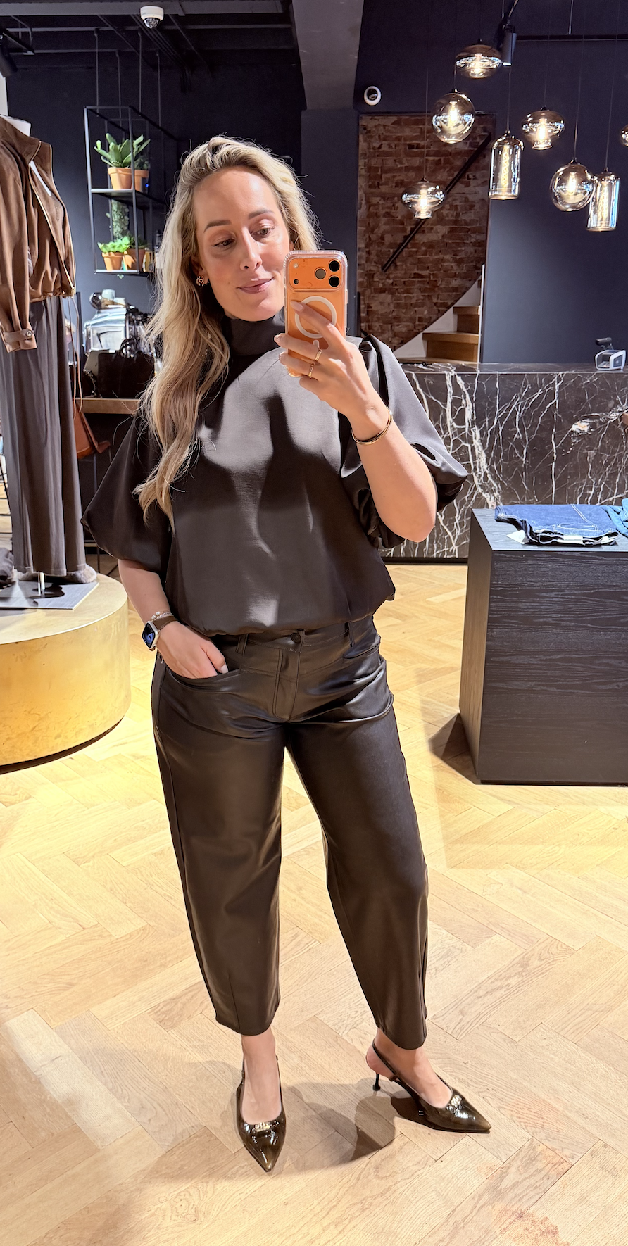 Parisa Heavy Sateen Blouse