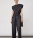 Elora Check Pleat Top