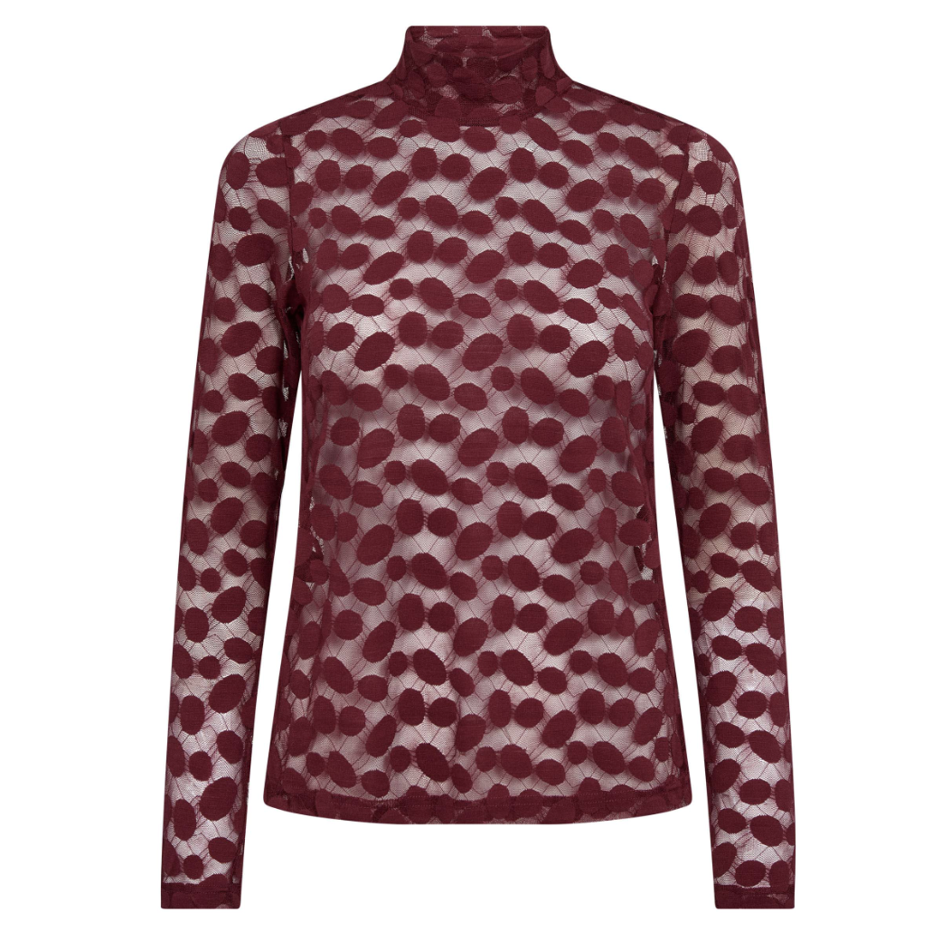 Co'couture Penola Turtleneck Blouse