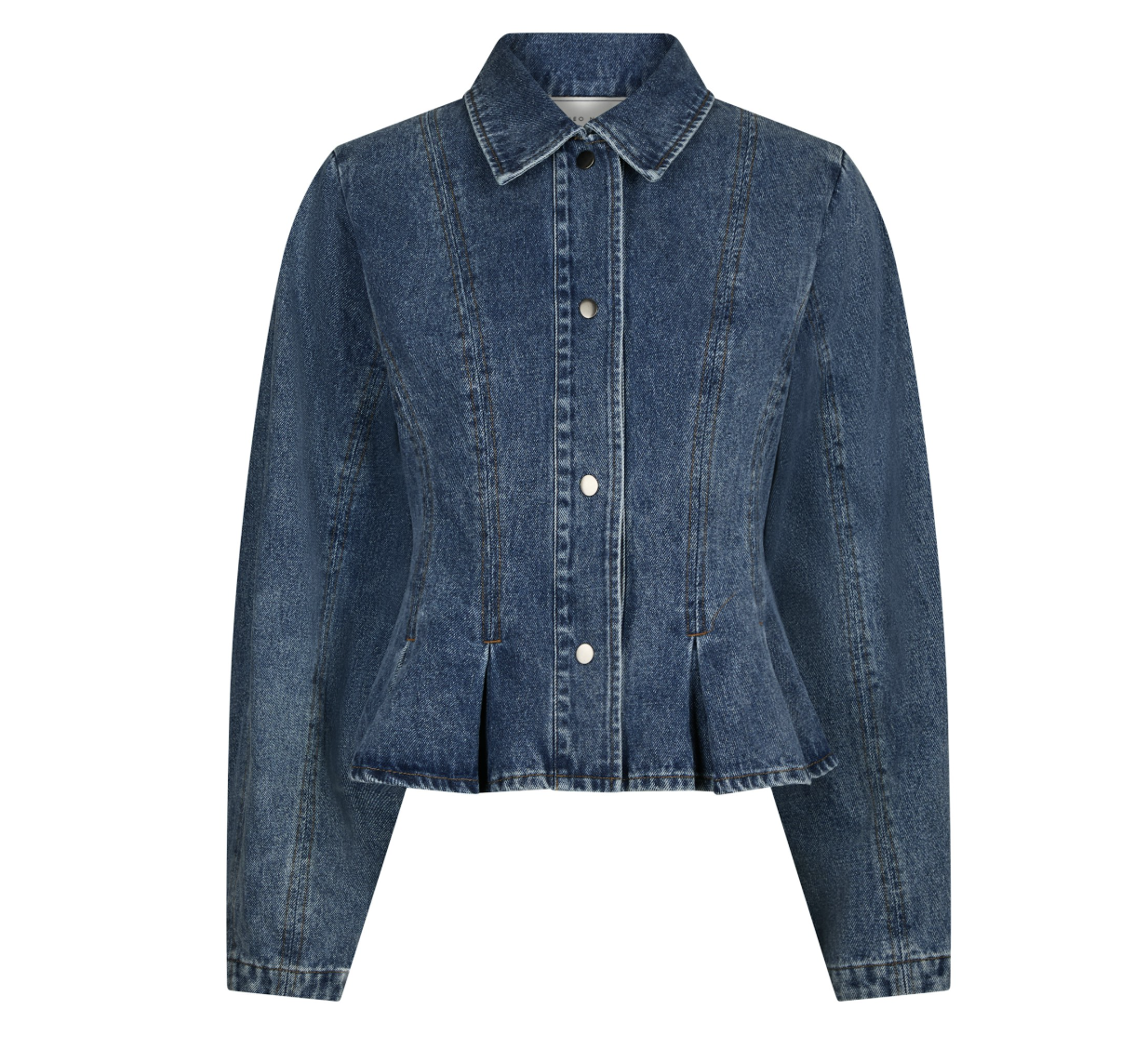 Rivora Denim Peplum Jacket