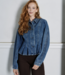 Rivora Denim Peplum Jacket