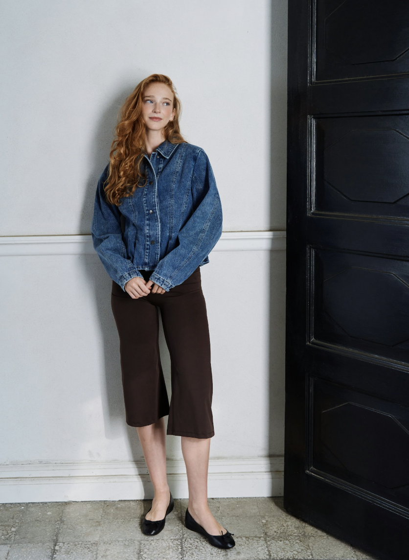 Rivora Denim Peplum Jacket