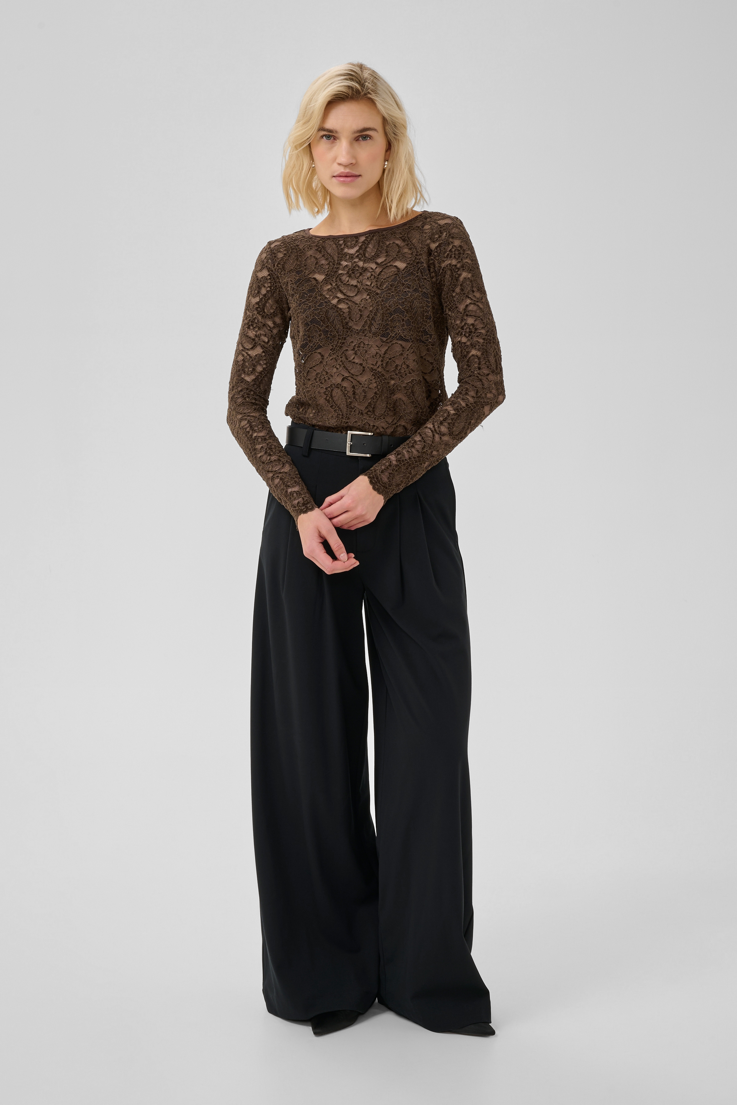Salvi LS Lace Blouse