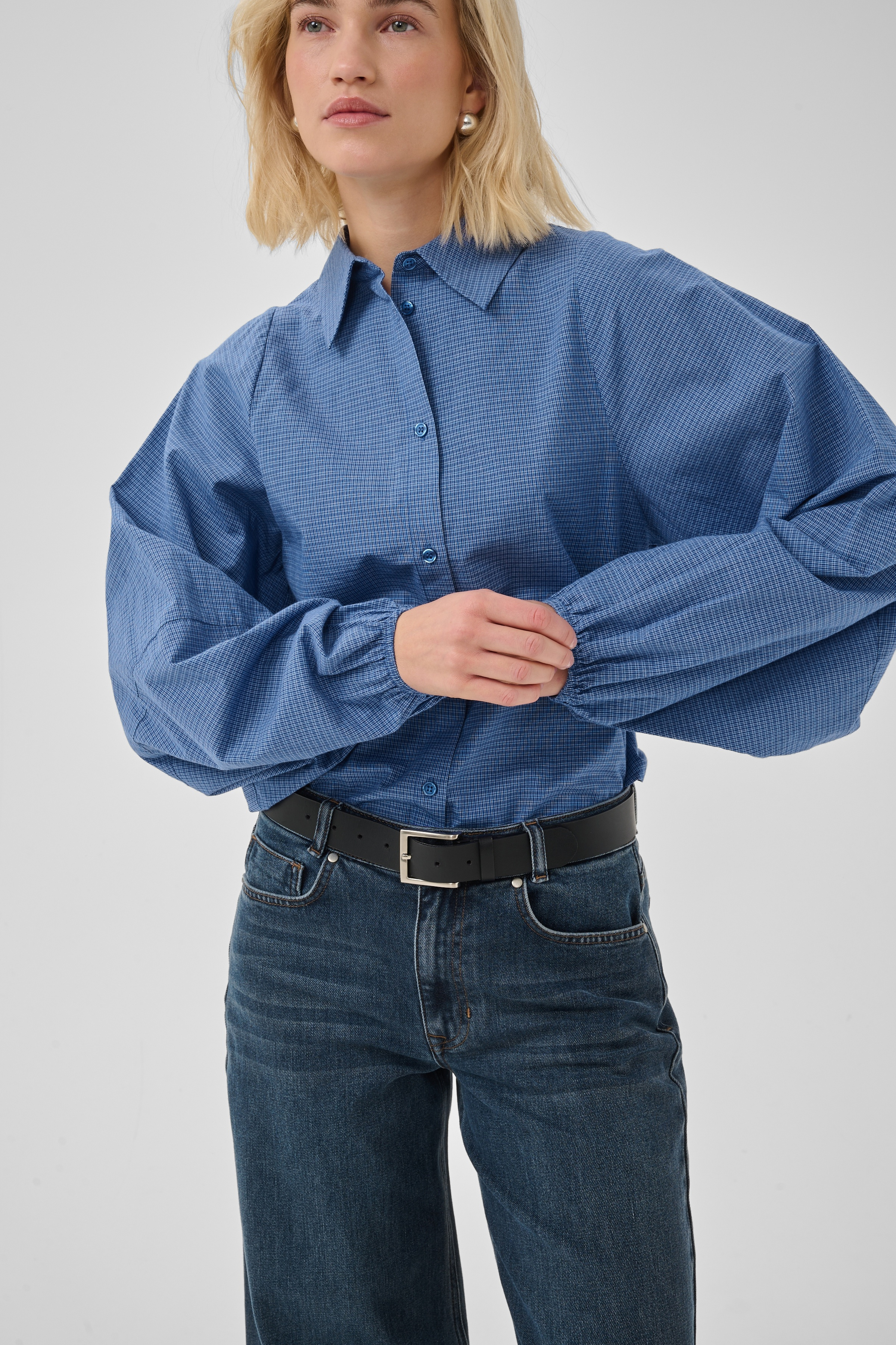 My Essential Wardrobe Ilse Balloon Sleeve Shirt
