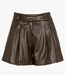 Bee eco leather skort