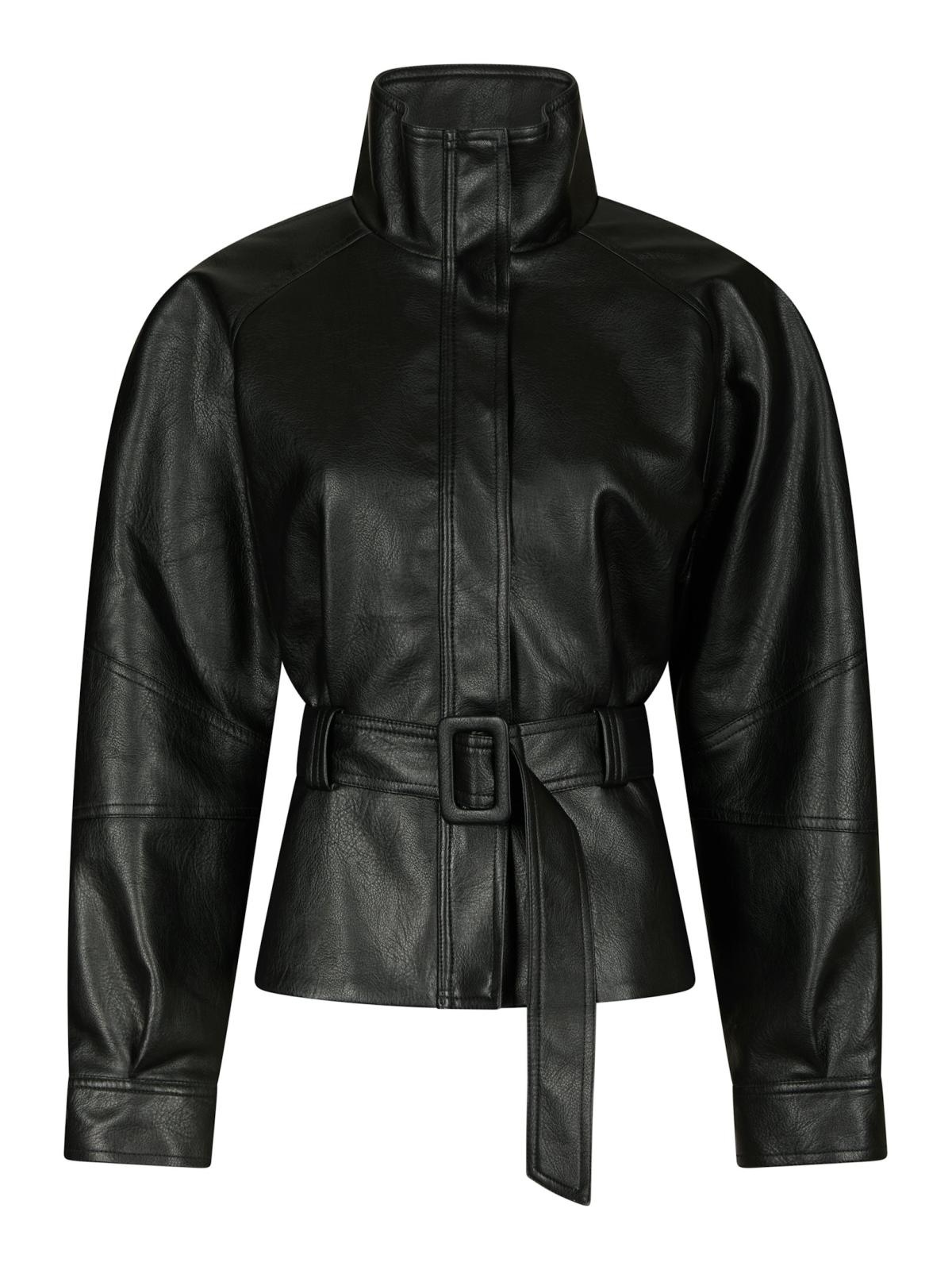 Jaclyn Faux Leather Jacket