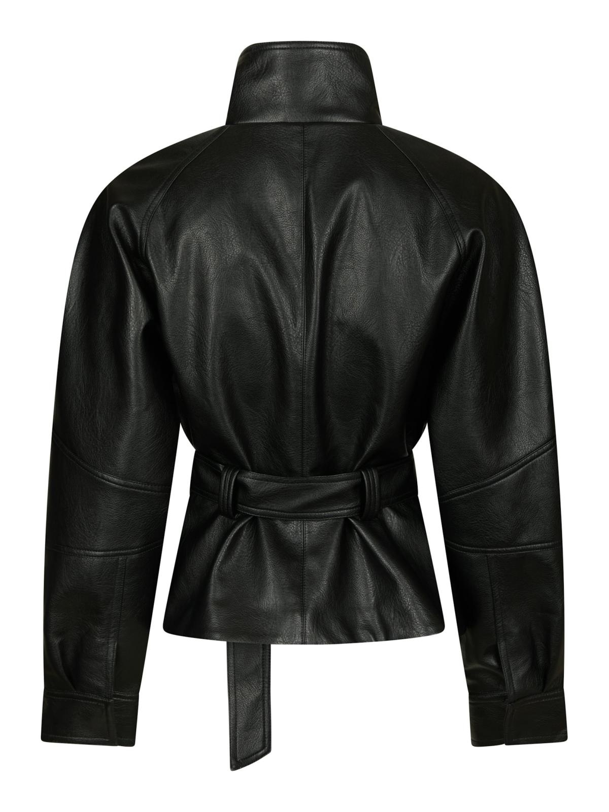Jaclyn Faux Leather Jacket