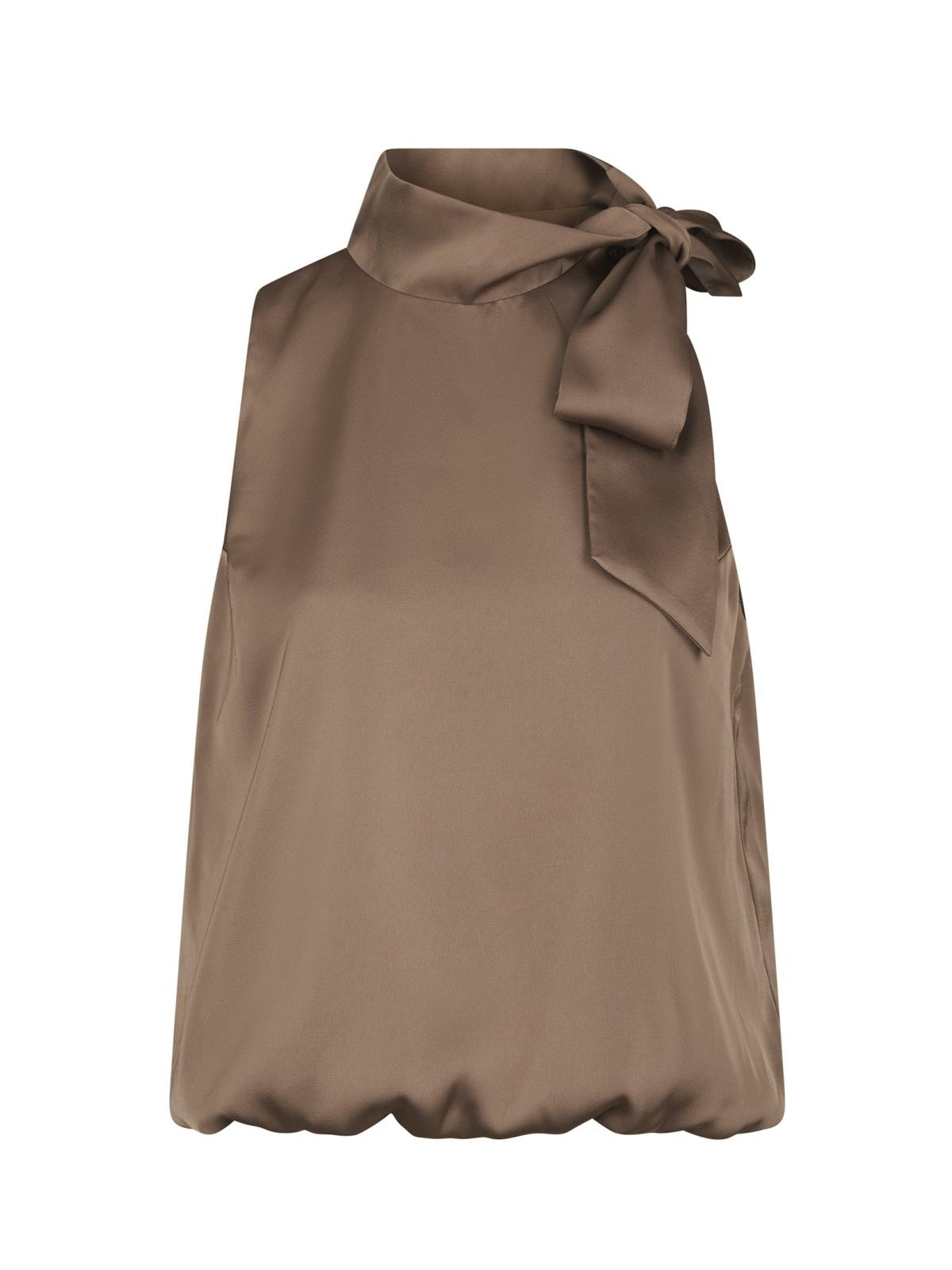 Veda Drapy Satin Top