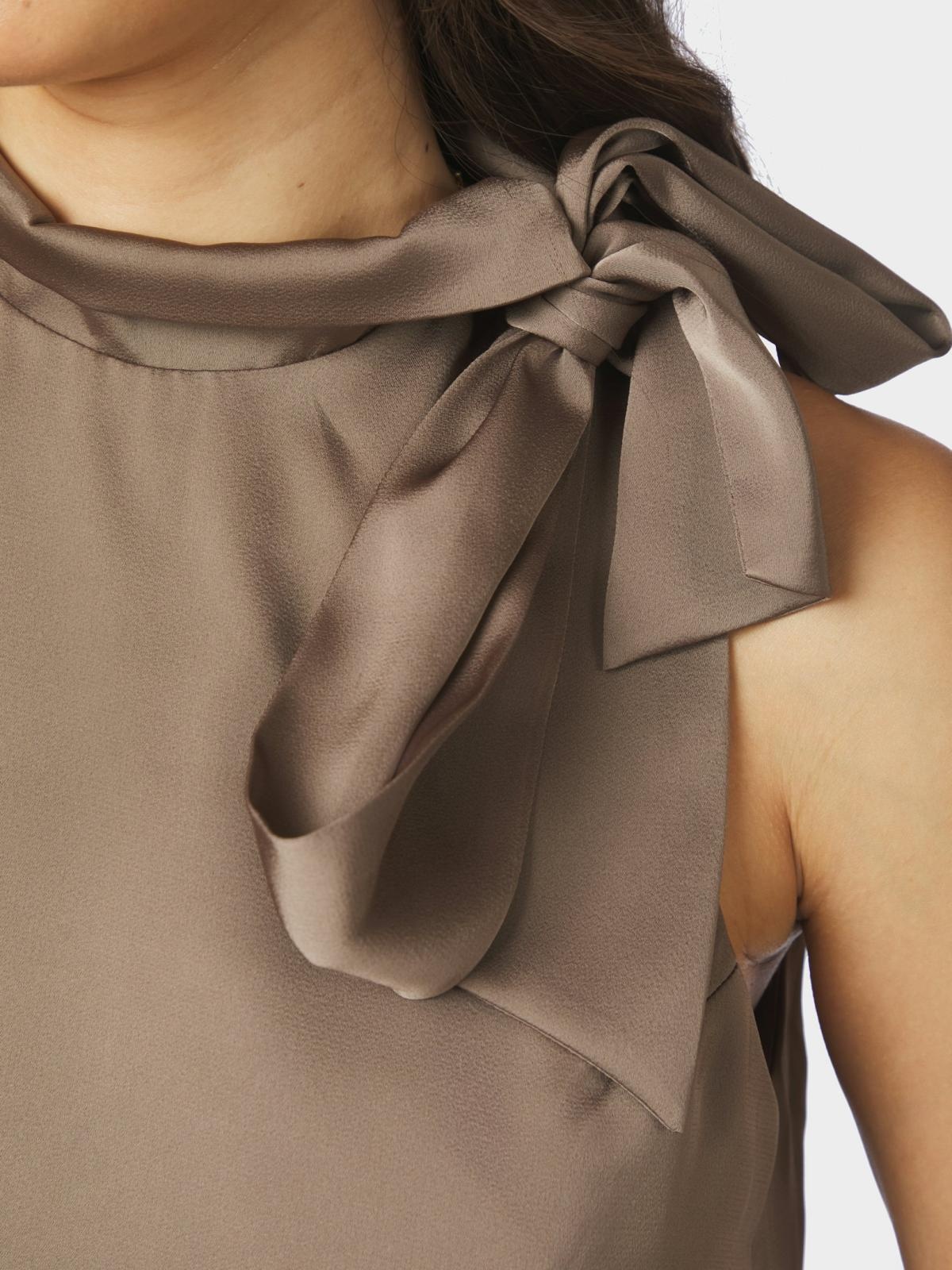 Veda Drapy Satin Top