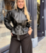 Jaclyn Faux Leather Jacket