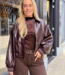 Olya velvet mesh jersey top