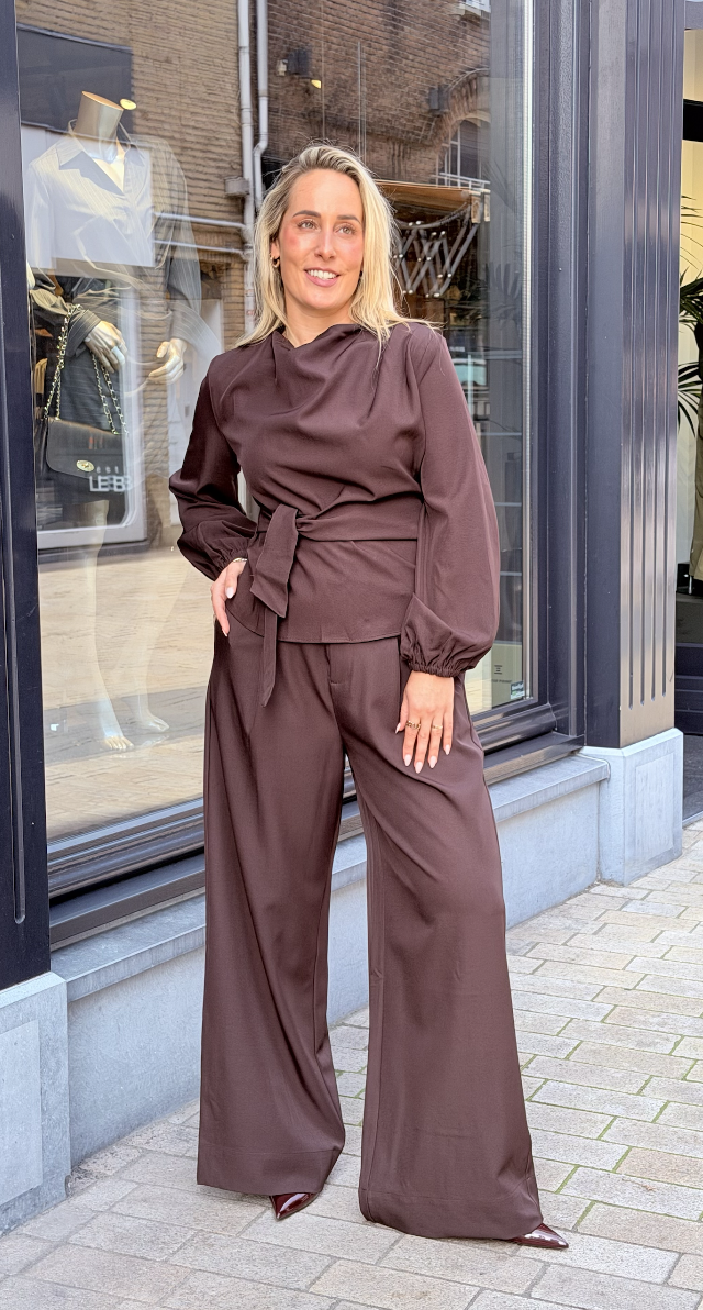 Luna Pleat Pant
