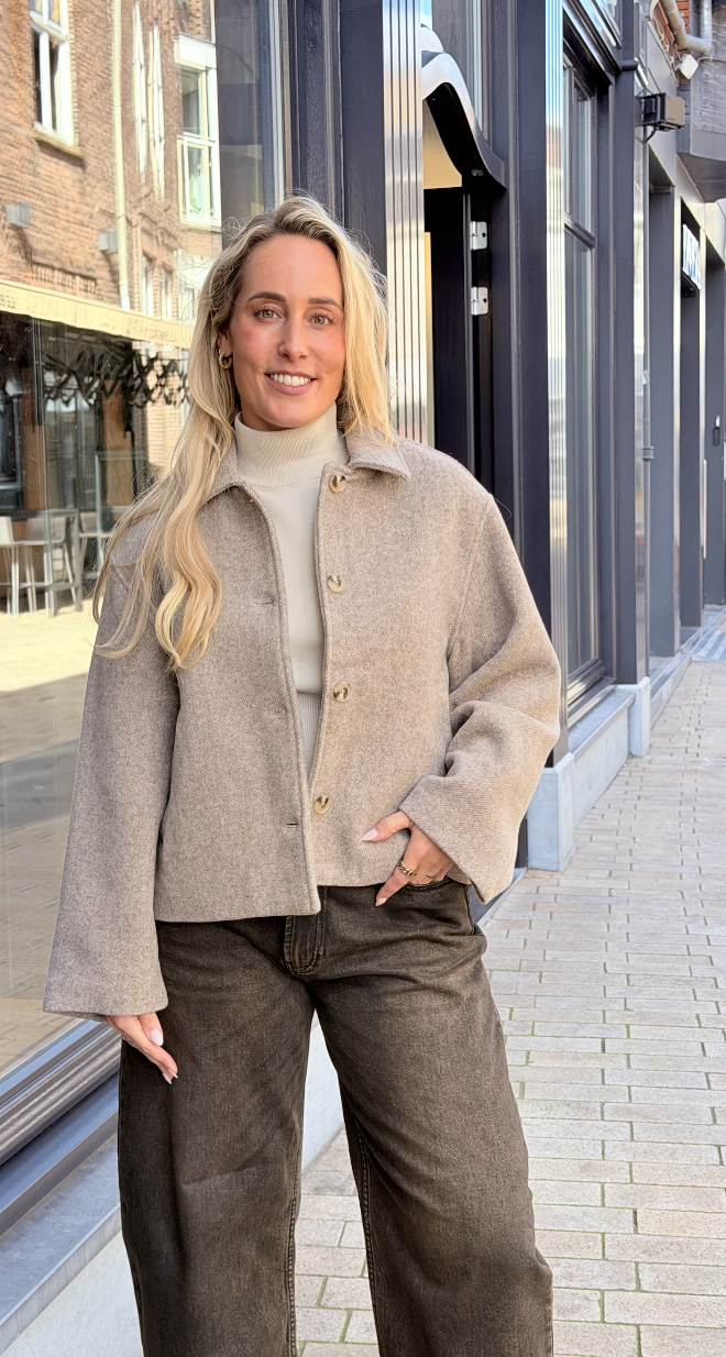 Hamra Herringbone Twill Jacket