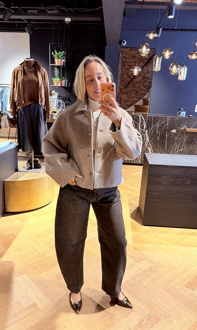 Hamra Herringbone Twill Jacket