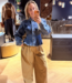 Rivora Denim Peplum Jacket