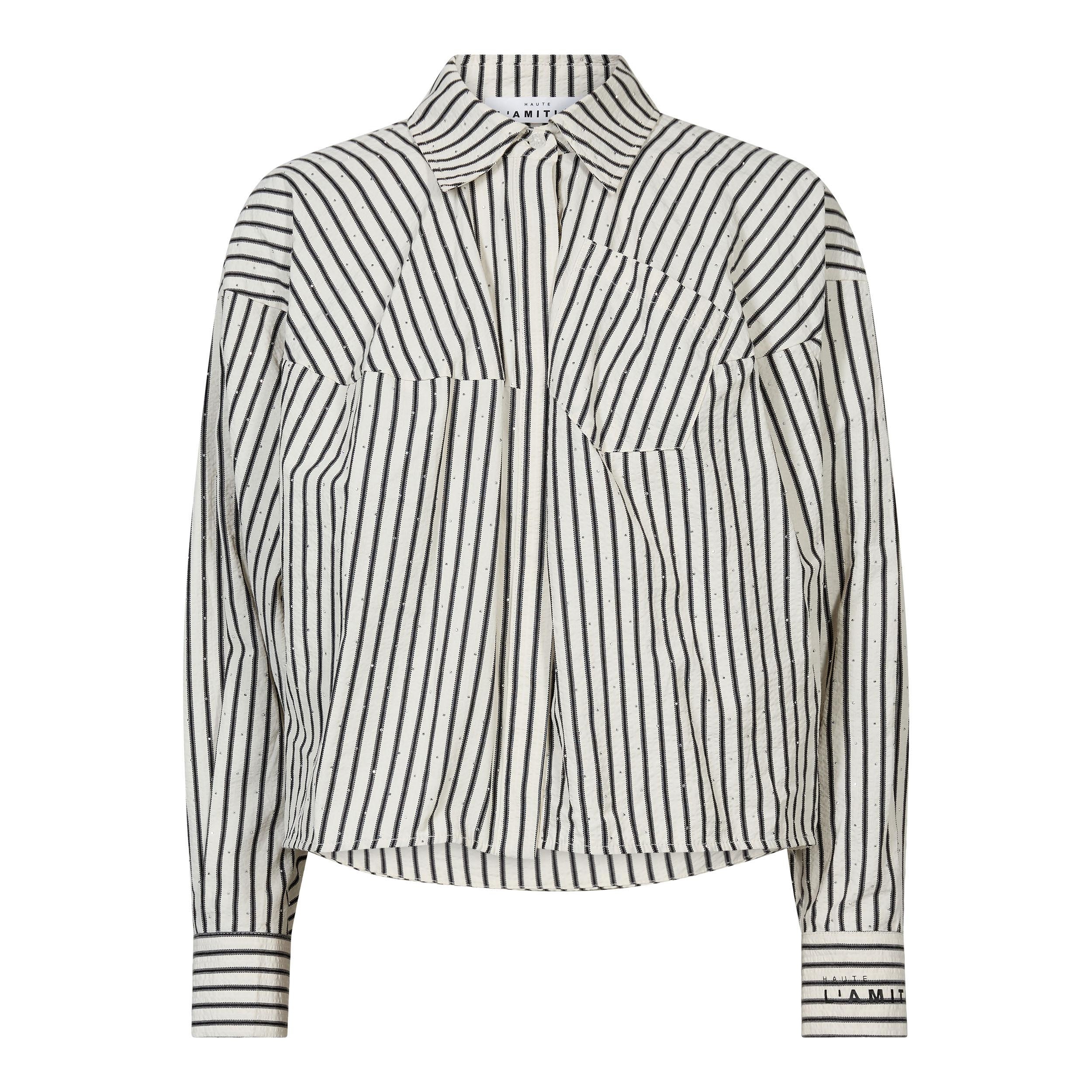 Sophie Mono Stripe Stone Shirt