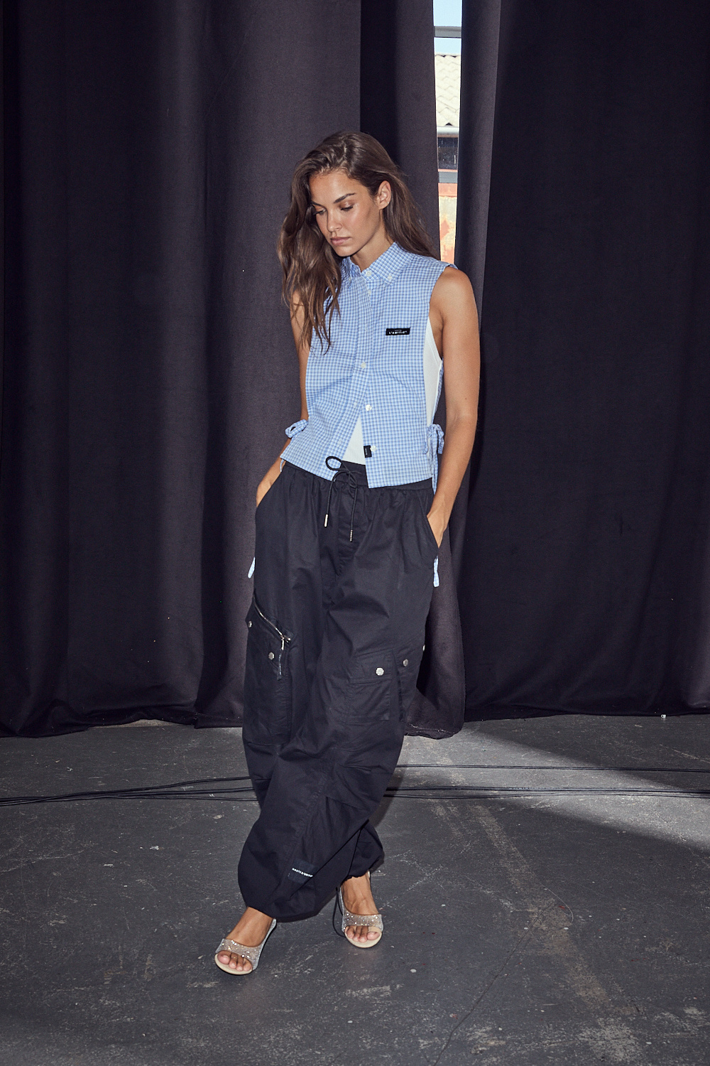 Air Zip Tall Pant Black