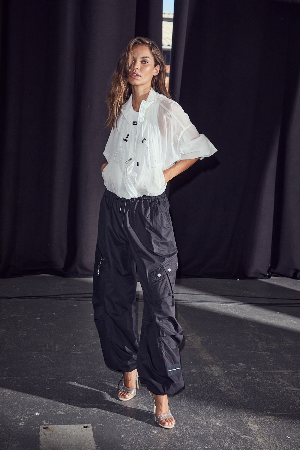 Air Zip Tall Pant Black