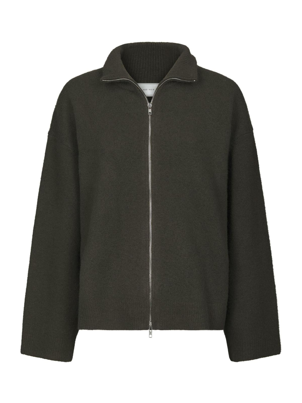Asley Zip Knit Cardigan
