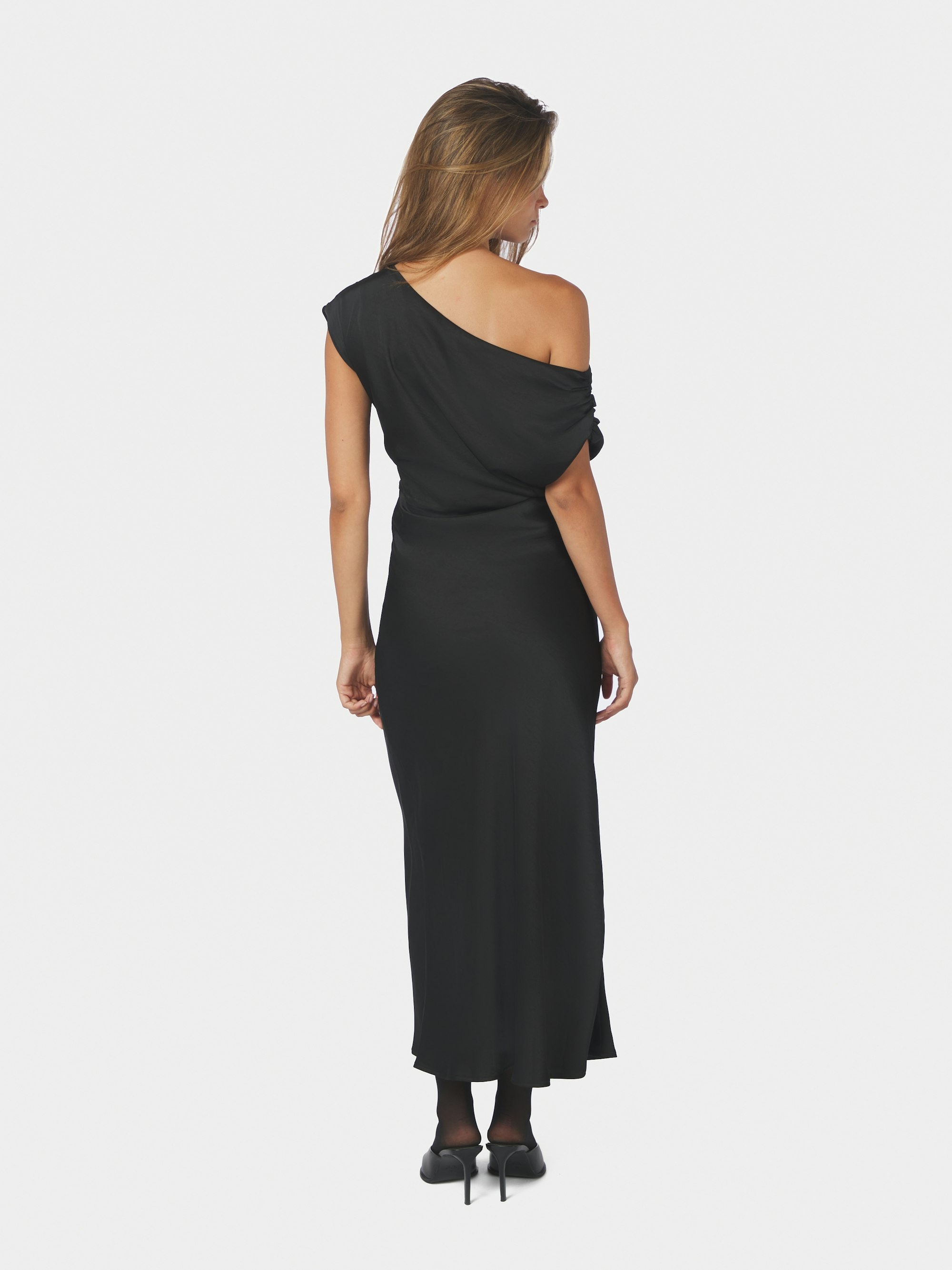 Lilith Heavy Sateen Dress