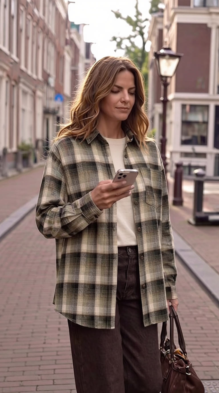 Neo Noir Dalma Flannel Check Shirt