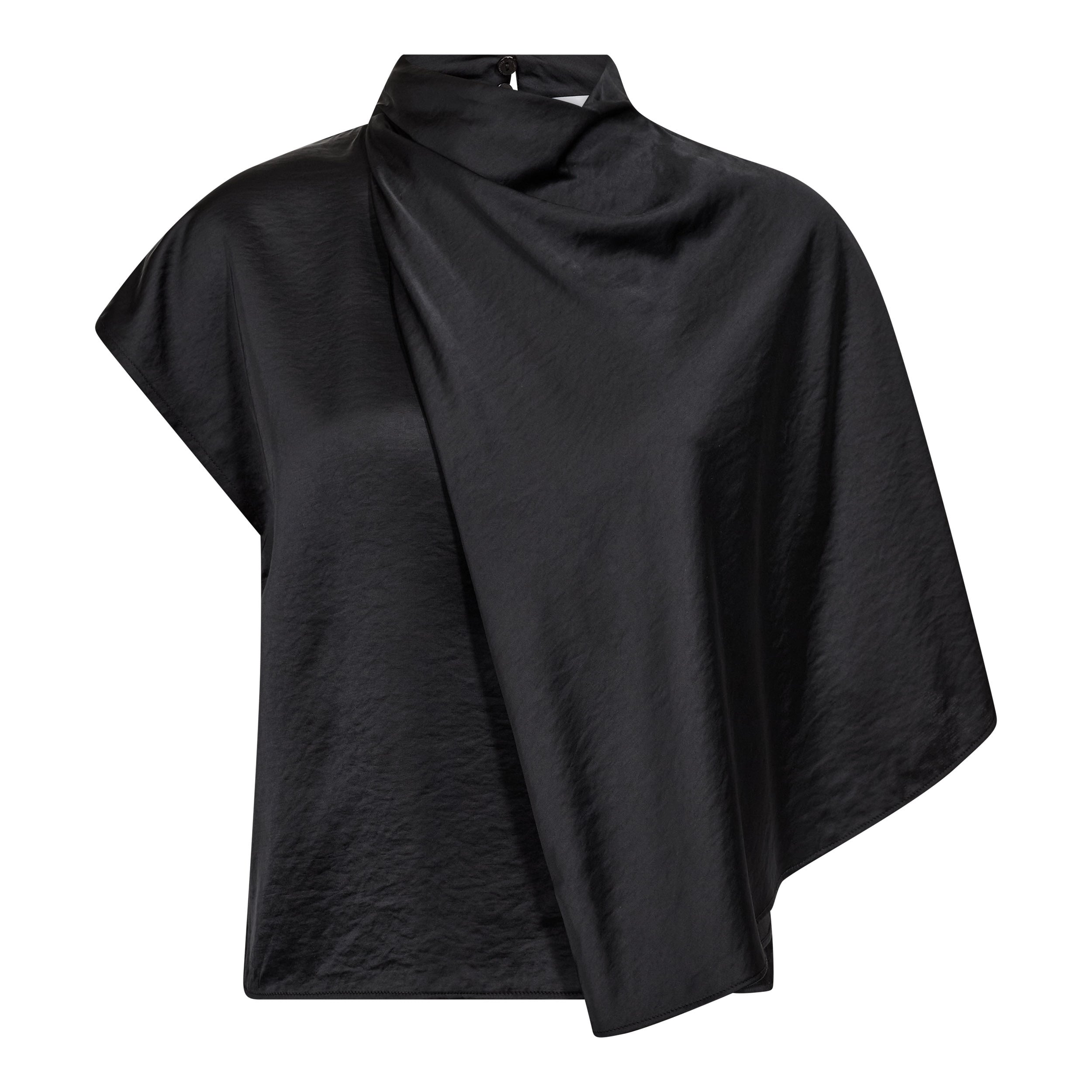 Idun Cape SS Blouse