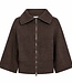 Row Zip SS Knit