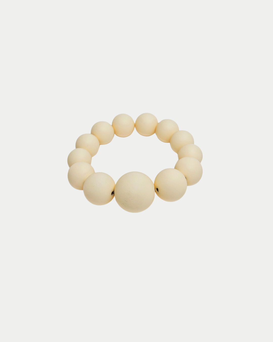 BOW19 Big Bead Bracelet Elastic