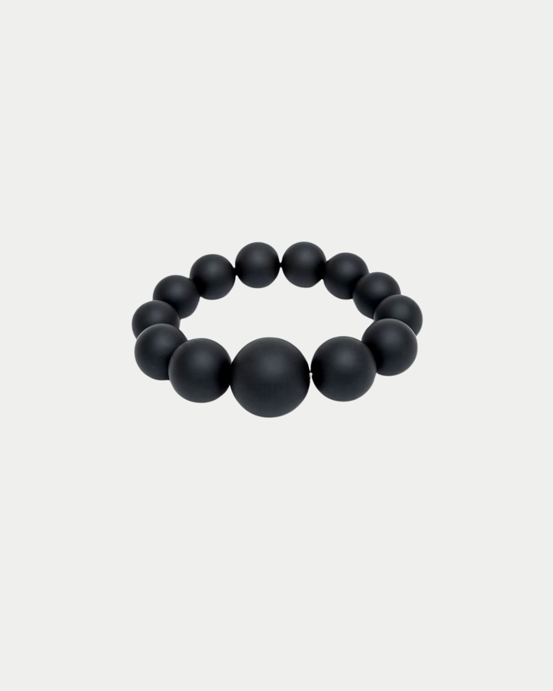 BOW19 Big Bead Bracelet Elastic